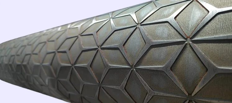 glass embossing roller for industrial glass pattern embossing | Glass embossing roll manufacturing