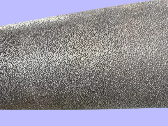 custom polyester embossing roll with precision surface