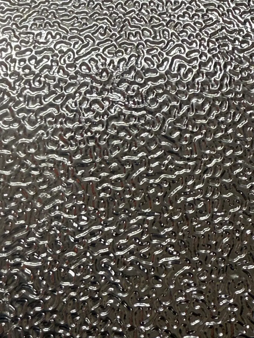 textured metal sheet embossing design for industrial sheet applications