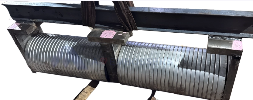 Grooved Sink Roll for Continuous Hot-Dip Galvanizing Line
